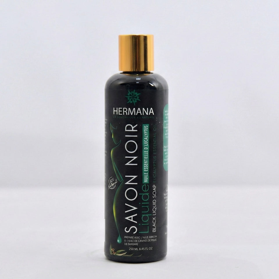 Savon Noir Liquide Eucalyptus