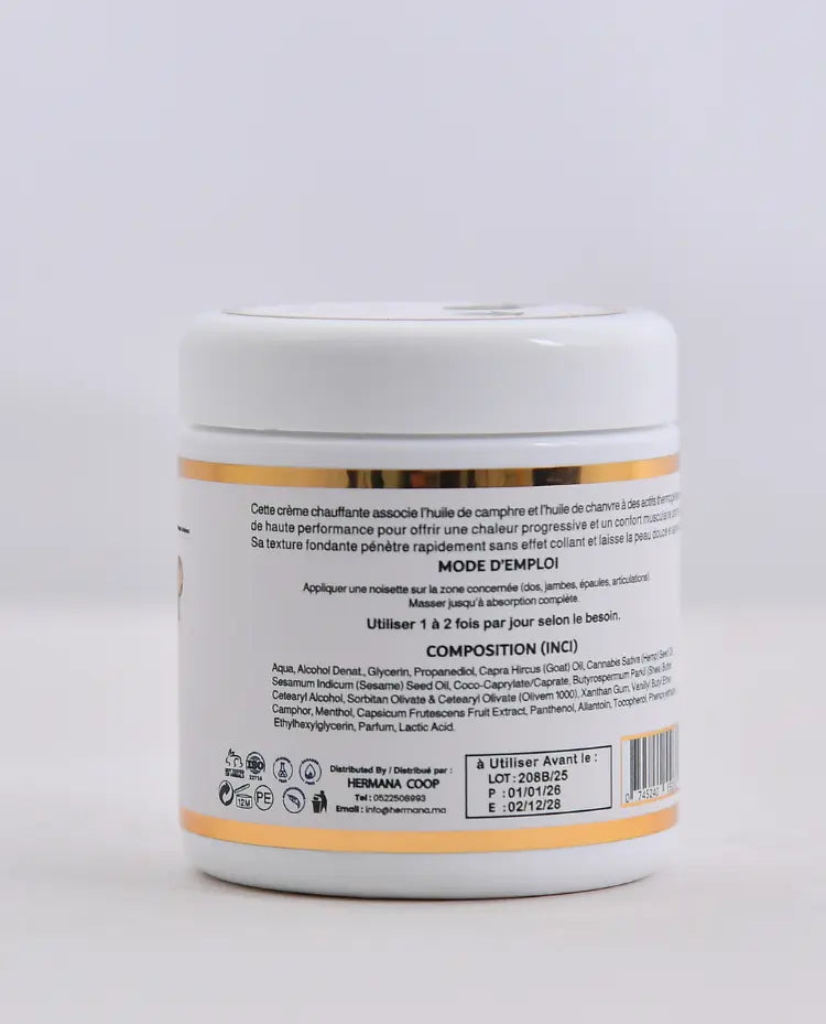 CRÈME CHAUFFANTE INTENSE - Hermana Cosmetic